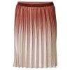 Kopergouden plissérokje - Girls skirt alamo stripe chutney